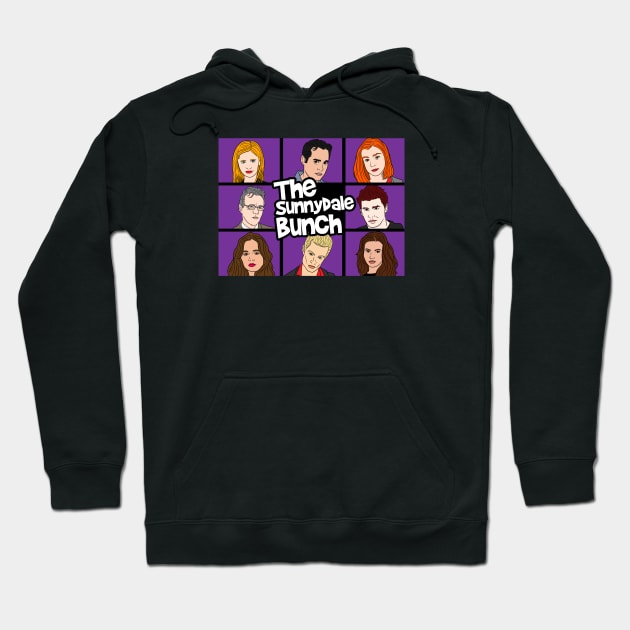 The SunnyDale Bunch Hoodie by nickbeta